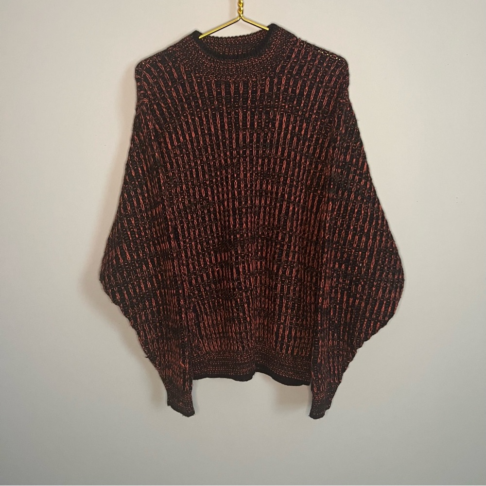 Vintage 90's IOU Knit Sweater Men's‎ Large Multicolor Pullover